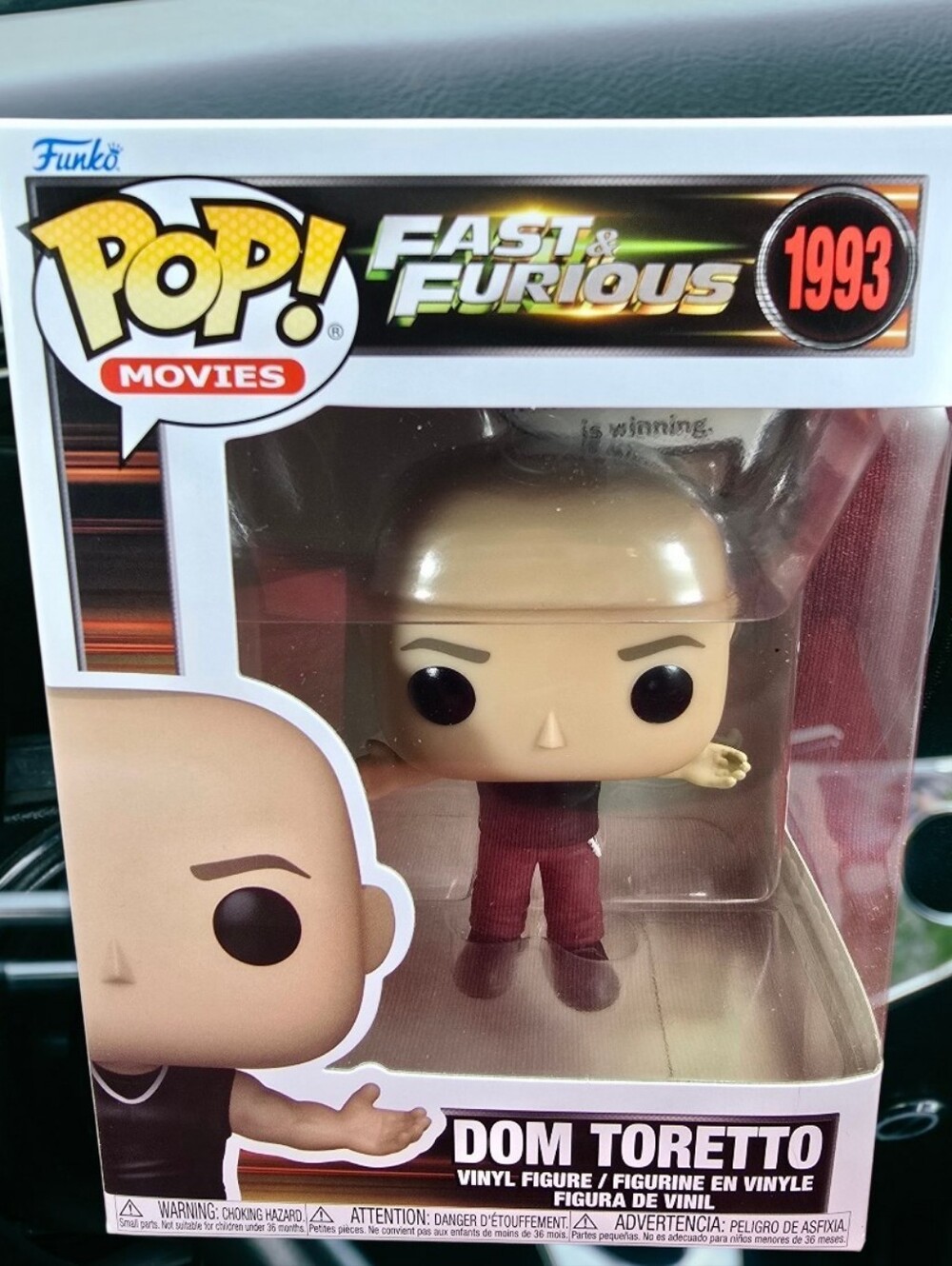 Funko Pop! Vinyl: Dom Toretto #1993 (Nib) With Pop Protector